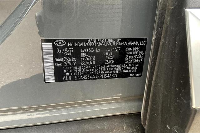 Photo of 2023 Hampton Gray Hyundai SANTA FE