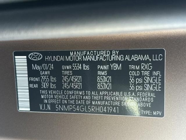 Photo of 2024 Brass Hyundai SANTA FE