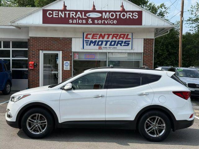 Photo of 2018 Frost White Pearl Hyundai Santa Fe Sport
