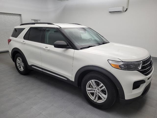 Photo of 2021 Star White Metallic Tri-Coat Ford Explorer