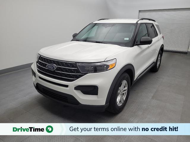 Photo of 2021 Star White Metallic Tri-Coat Ford Explorer