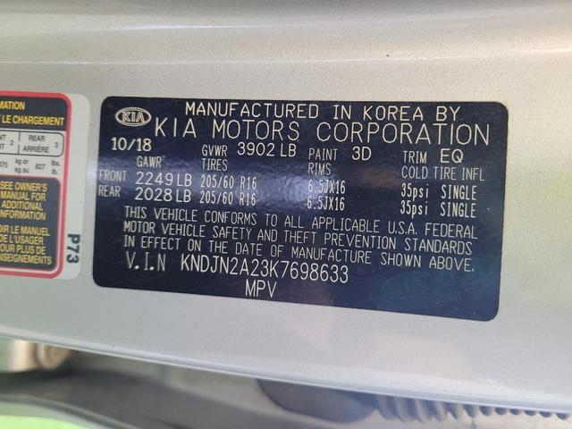 Photo of 2019 Bright Silver Kia Soul