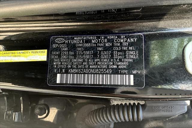 Photo of 2022 Ultra Black Hyundai KONA