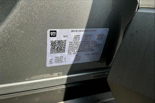 Photo of 2025 Sterling Gray Metallic Chevrolet Trax