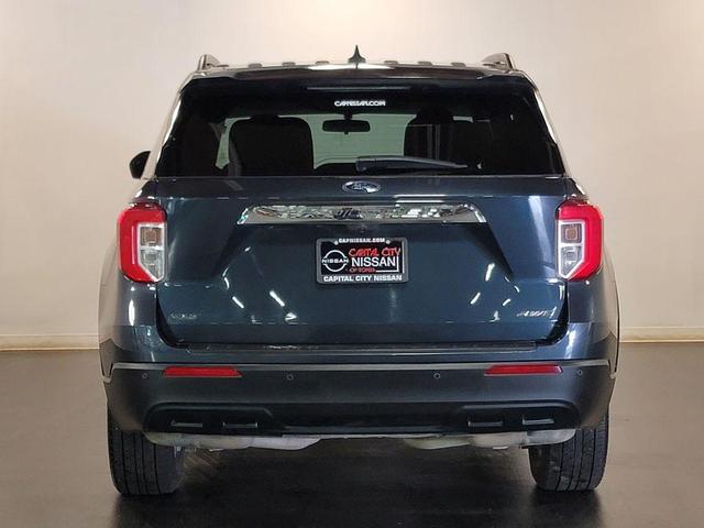 Photo of 2022 Stone Blue Metallic Ford Explorer