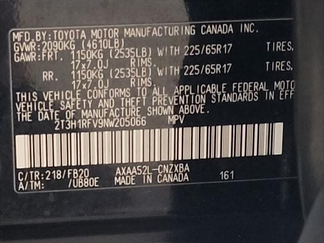 Photo of 2022 Midnight Black Metallic Toyota RAV4