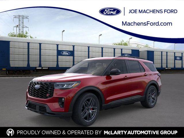 Photo of 2025 Red Metallic Ford Explorer