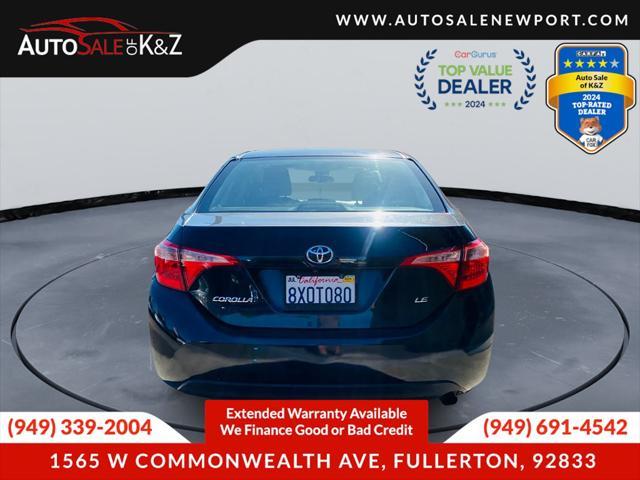 Photo of 2018 Black Sand Pearl Toyota Corolla