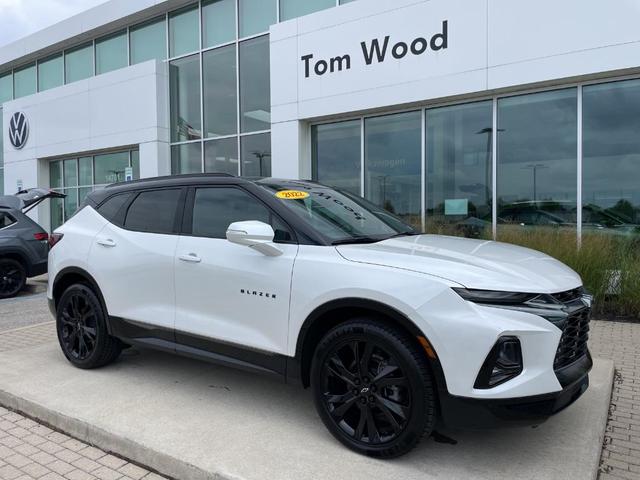 Photo of 2022 Iridescent Pearl Tricoat Chevrolet Blazer