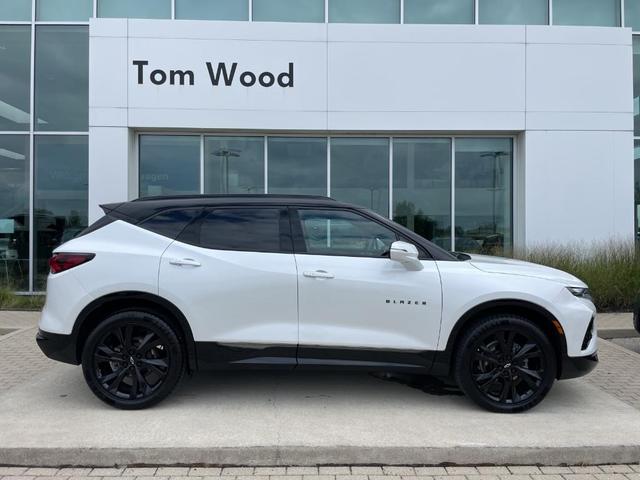Photo of 2022 Iridescent Pearl Tricoat Chevrolet Blazer
