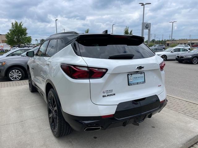 Photo of 2022 Iridescent Pearl Tricoat Chevrolet Blazer