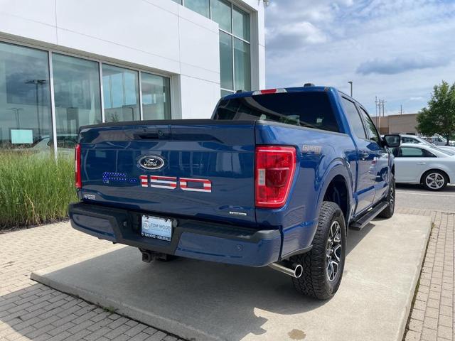 Photo of 2023 Atlas Blue Metallic Ford F-150