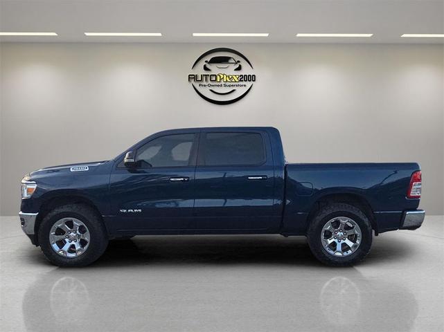 Photo of 2020 Patriot Blue Pearlcoat RAM 1500