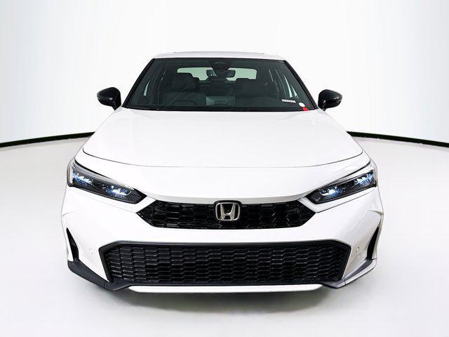 Photo of 2025 Platinum White Pearl Honda Civic Hybrid