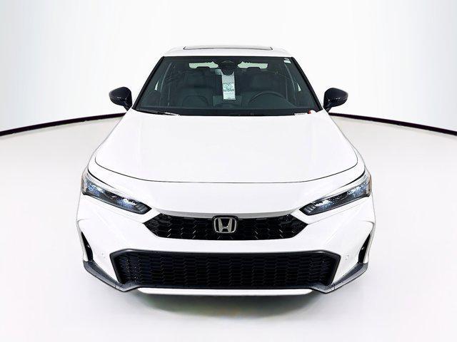Photo of 2025 Platinum White Pearl Honda Civic Hybrid