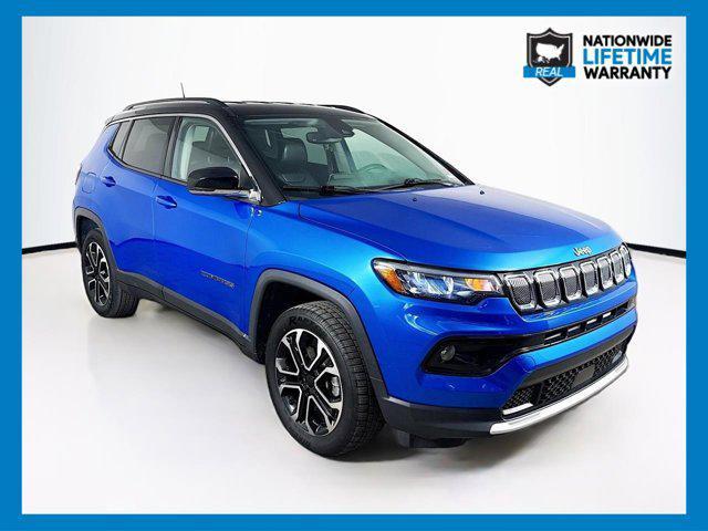 Photo of 2022 Laser Blue Pearlcoat Jeep Compass