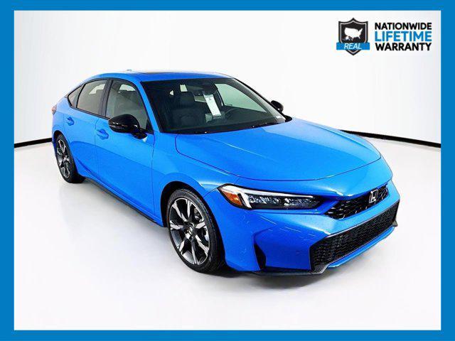 Photo of 2025 Boost Blue Pearl Honda Civic Hybrid