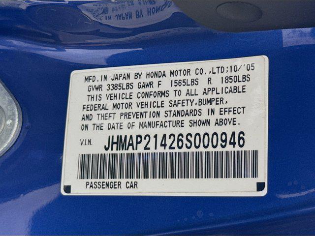 Photo of 2006 Blue Honda S2000