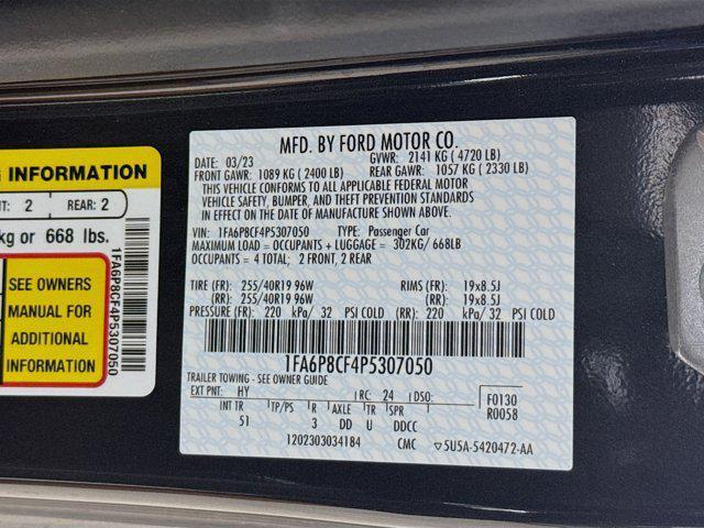 Photo of 2023 Dark Matter Gray Metallic Ford Mustang