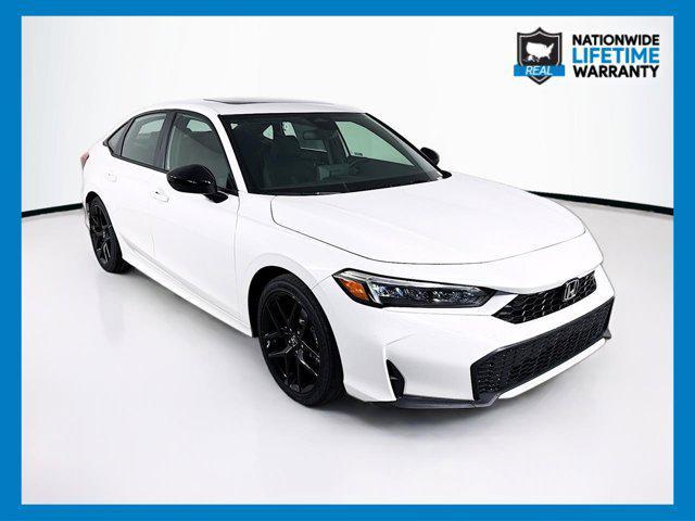 Photo of 2026 Platinum White Pearl Honda Civic Hybrid