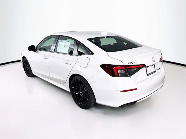 Photo of 2026 Platinum White Pearl Honda Civic Hybrid