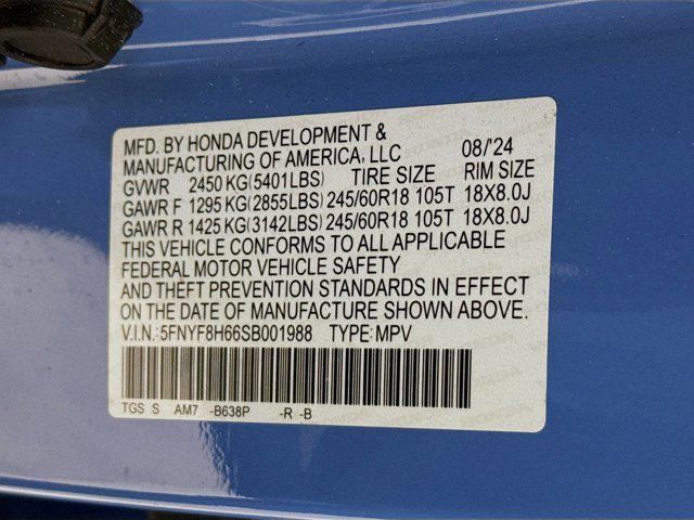 Photo of 2025 Blue Honda Passport