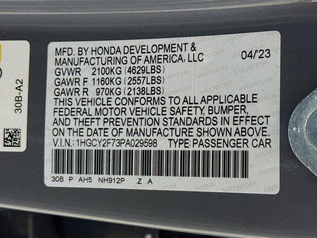 Photo of 2023 Urban Gray Pearl Honda Accord Hybrid
