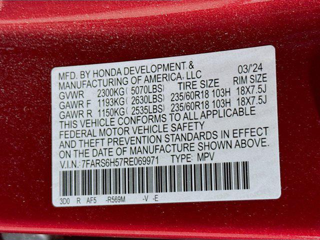Photo of 2024 Red Honda CR-V Hybrid