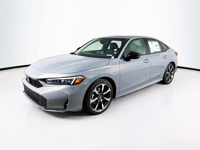 Photo of 2025 Urban Gray Pearl Honda Civic Hybrid
