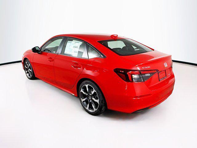 Photo of 2025 Rallye Red Honda Civic Hybrid