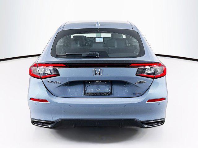 Photo of 2025 Sonic Gray Pearl Honda Civic Hybrid