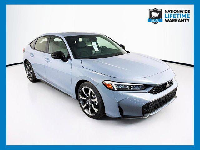 Photo of 2025 Sonic Gray Pearl Honda Civic Hybrid