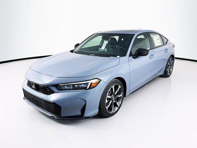 Photo of 2025 Sonic Gray Pearl Honda Civic Hybrid
