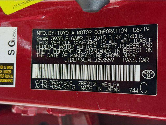 Photo of 2020 Barcelona Red Metallic Toyota Corolla