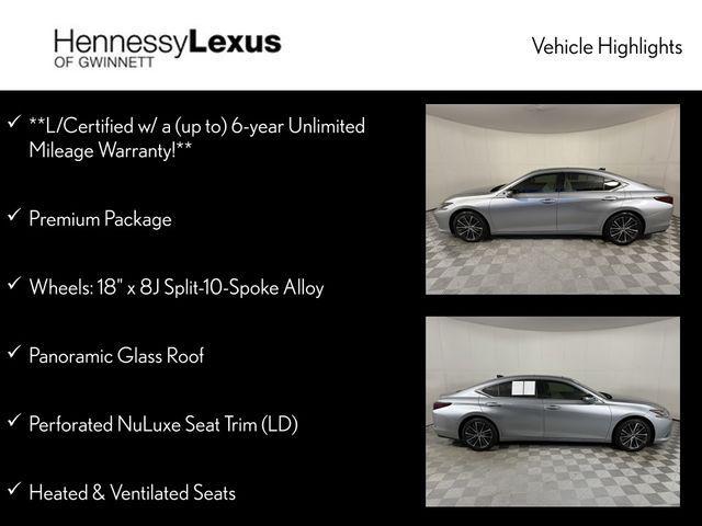 Photo of 2022 Iridium Lexus ES 350