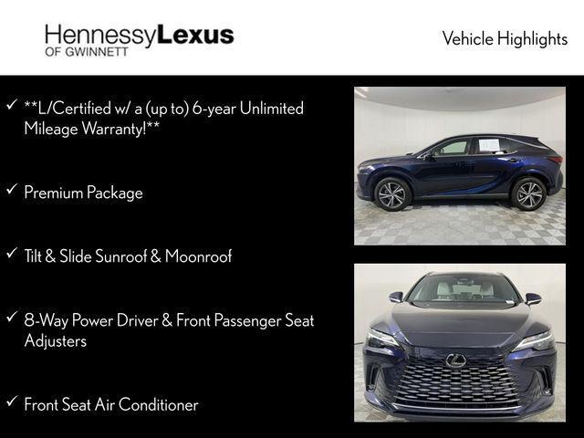 Photo of 2023 Nightfall Mica Lexus RX 350