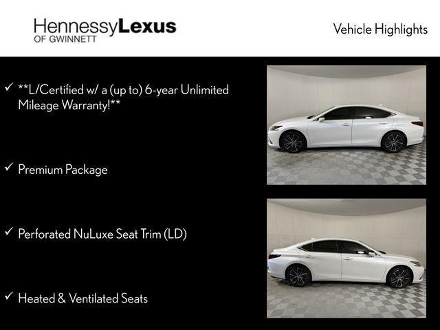 Photo of 2022 Eminent White Pearl Lexus ES 350