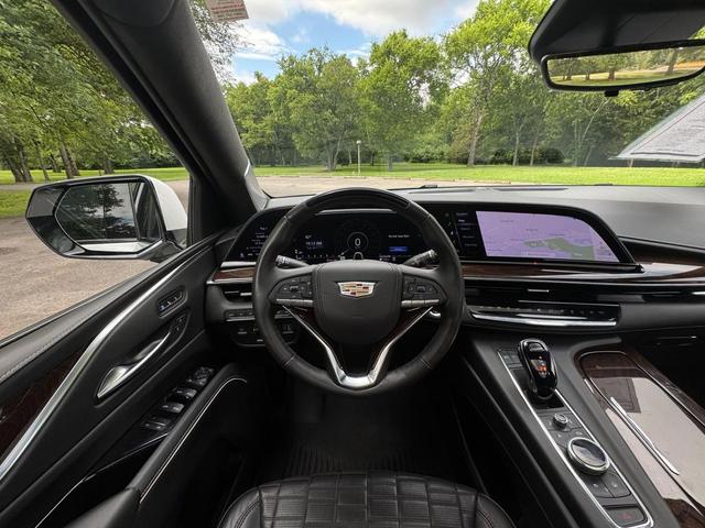 Photo of 2023 Crystal White Tricoat Cadillac Escalade ESV