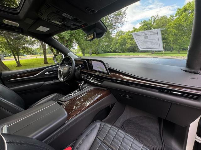 Photo of 2023 Crystal White Tricoat Cadillac Escalade ESV