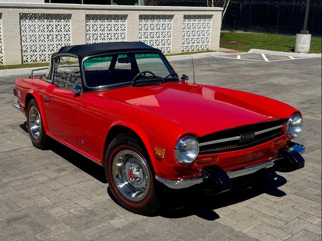 Photo of 1974 Red Triumph TR6