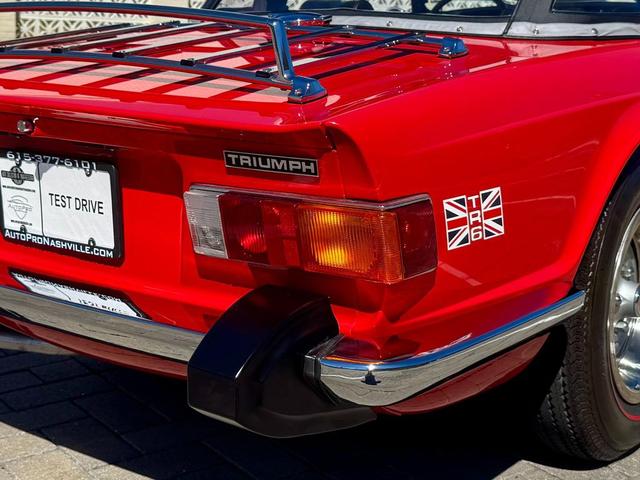 Photo of 1974 Red Triumph TR6