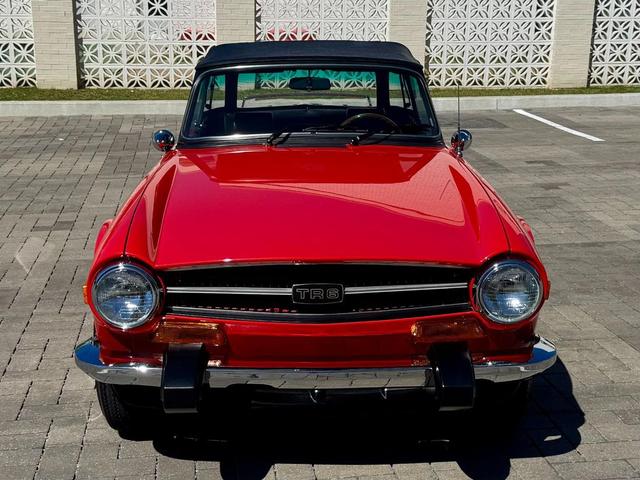 Photo of 1974 Red Triumph TR6