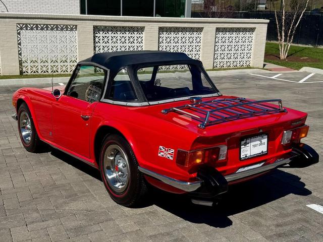 Photo of 1974 Red Triumph TR6