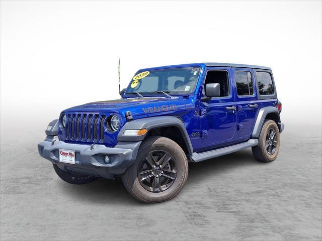 Photo of 2020 Ocean Blue Jeep Wrangler Unlimited