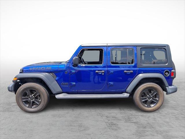 Photo of 2020 Ocean Blue Jeep Wrangler Unlimited