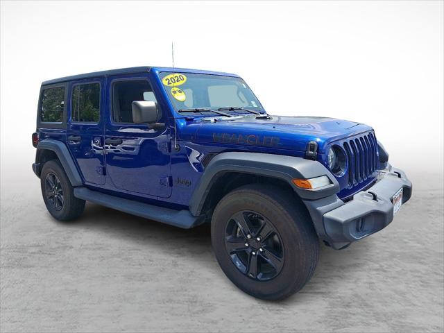Photo of 2020 Ocean Blue Jeep Wrangler Unlimited