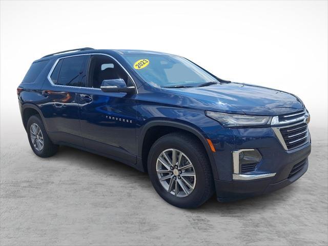 Photo of 2023 Northsky Blue Metallic Chevrolet Traverse