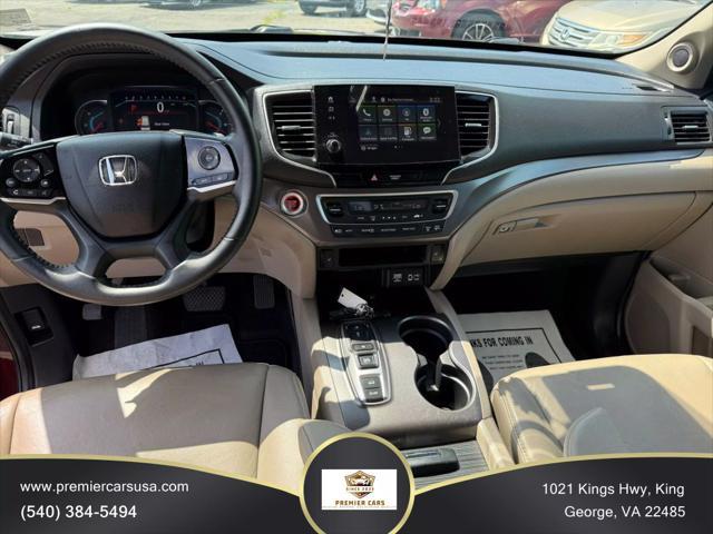 Photo of 2021 Burgundy Honda Pilot