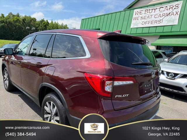 Photo of 2021 Burgundy Honda Pilot