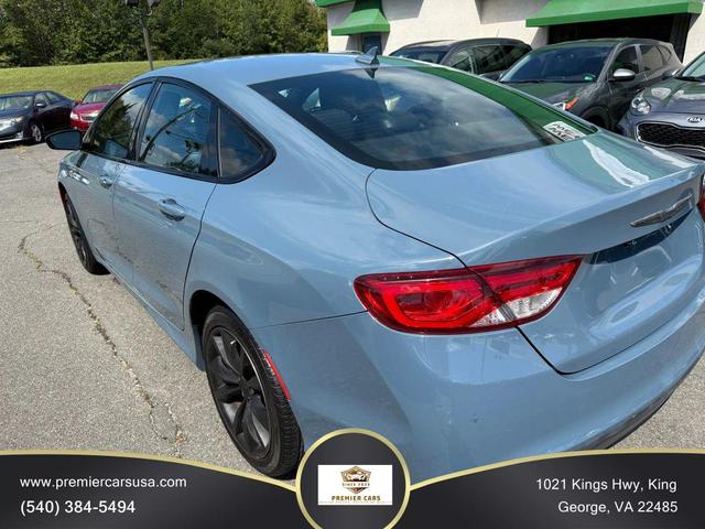 Photo of 2015 Ceramic Blue Clearcoat Chrysler 200